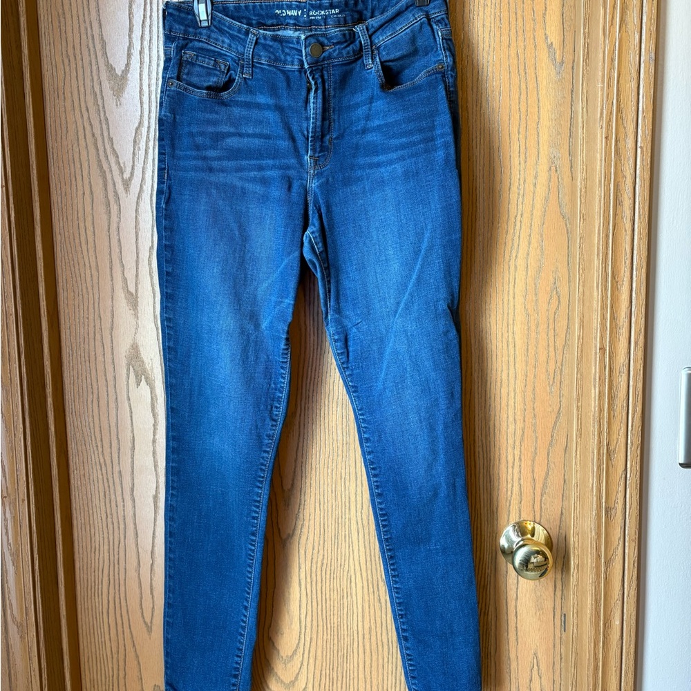 Mid Rise Skinny Women’s Jeans - Blue